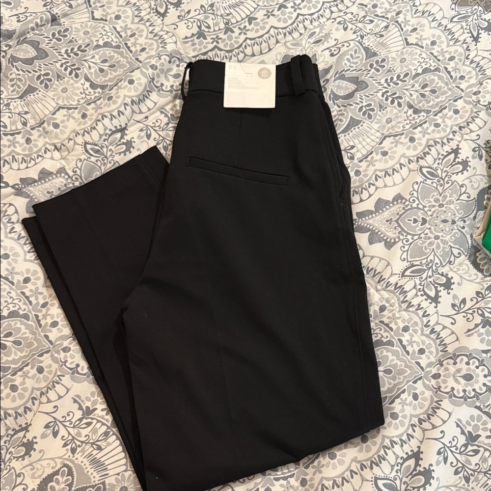 H&M Women’s Elegant Black Dress Pants NWT